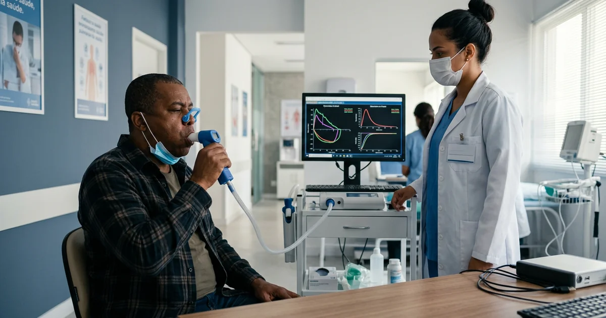 Espirometria ocupacional em Curitiba - avaliação da função pulmonar