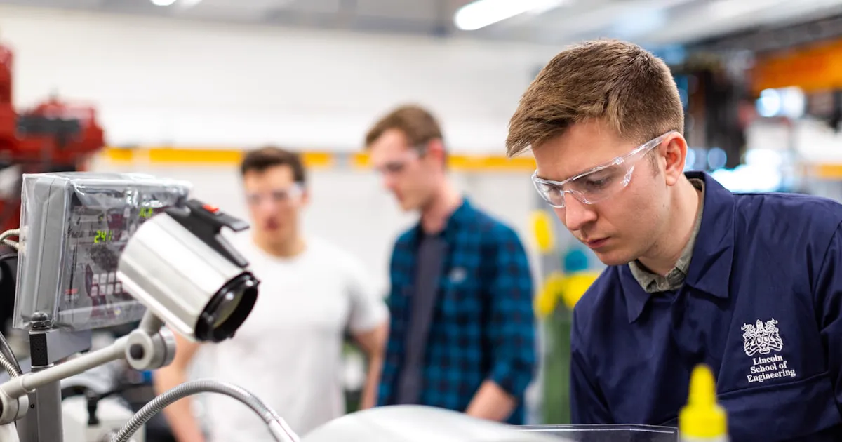 Trabalhador industrial utilizando protetor auricular tipo concha em ambiente fabril em Curitiba
